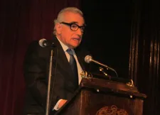 On scheduling Martin Scorsese: "We went back and forth until he found a couple of things that he was satisfied with."